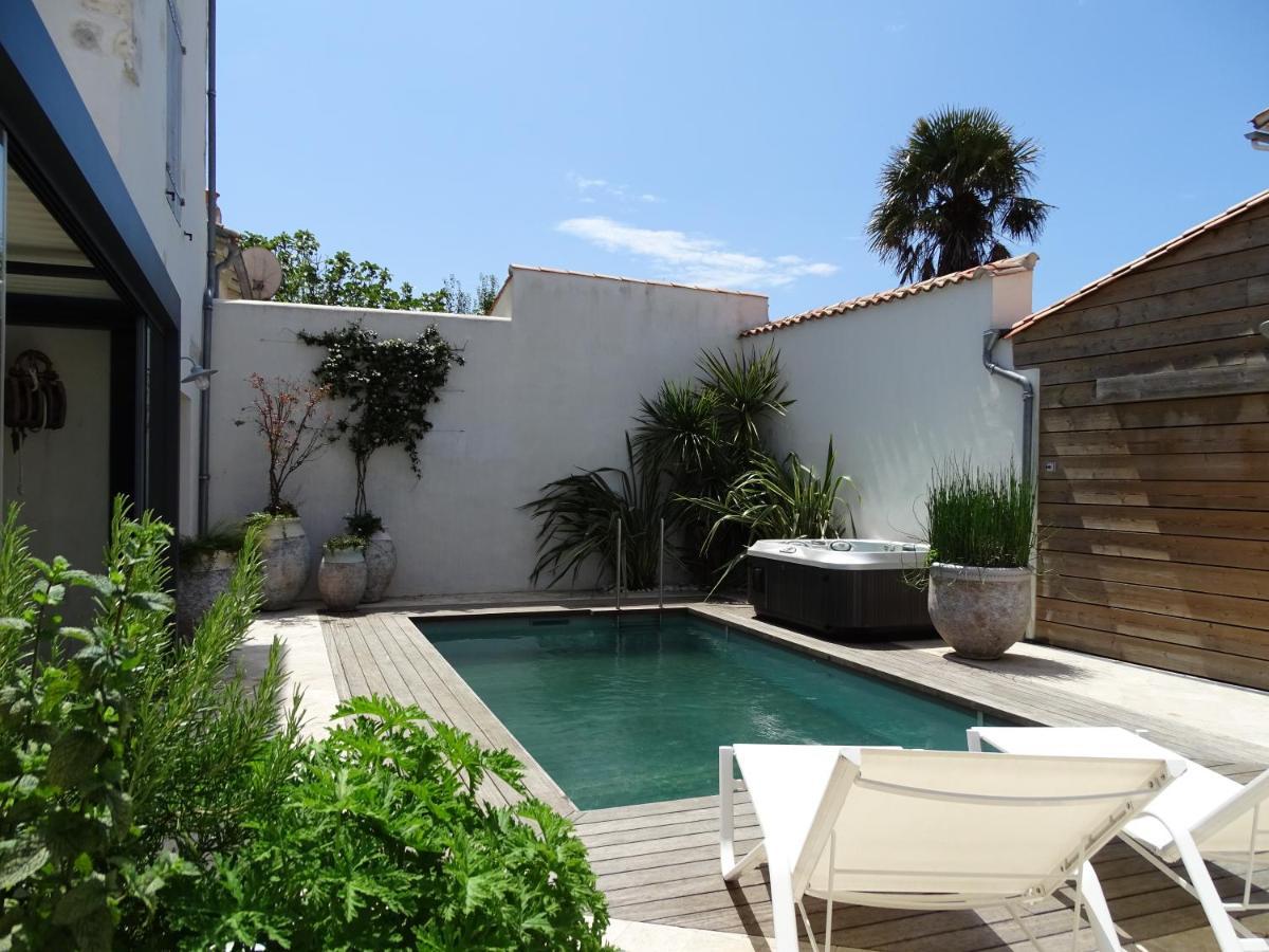 Maison Le Clos Neraud Avec Piscine Et Spa Saint-Martin-de-Ré Zewnętrze zdjęcie